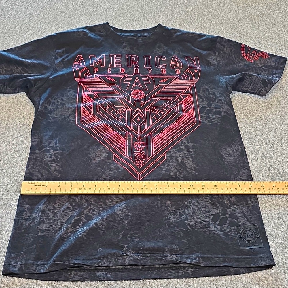 American Fighter Mens Large Black Shirt
